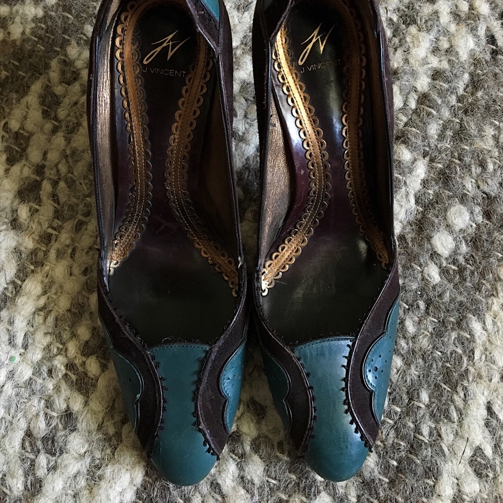 J Vincent Leather Heels